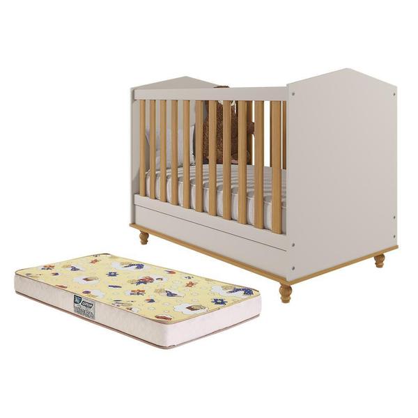 Imagem de Berço Americano Mini Cama Mimo com Colchão Supreme - Permóbili Baby