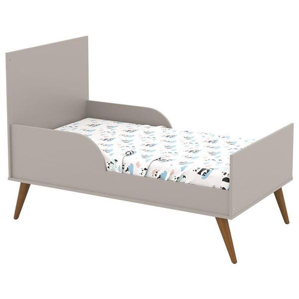 Berço Americano Retro Gold Cinza Eco Wood com Colchão Gazin Matic - Matic Moveis Imagem de Berço Americano Retro Gold Cinza Eco Wood com Colchão Gazin Matic