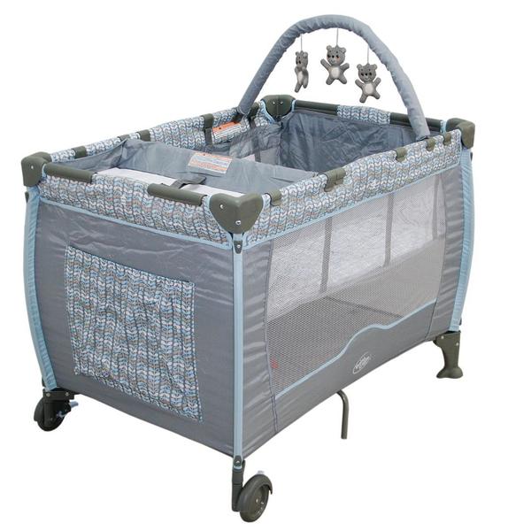 Berço Chiqueirinho Cercado Portátil Plus St Baby Desmontável Folhas - Tapuzim Berço Chiqueirinho Cercado Portátil Plus St Baby Desmontável Folhas - Tapuzim