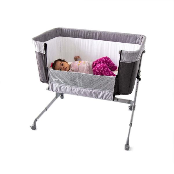 Imagem de Berço Co-bed Pluggy Cinza Claro Cosco Kids