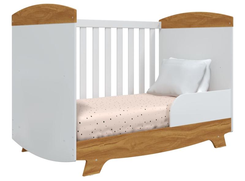 Imagem de Berço Cris Moveis Peroba Americano Mini cama MDF