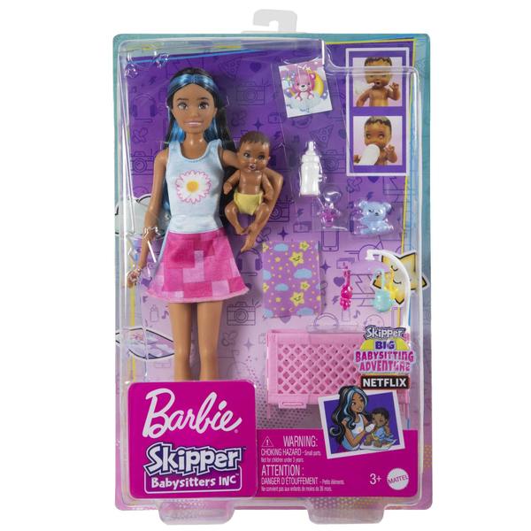 Imagem de Berço de Barbie com Skipper. Adorável e completo