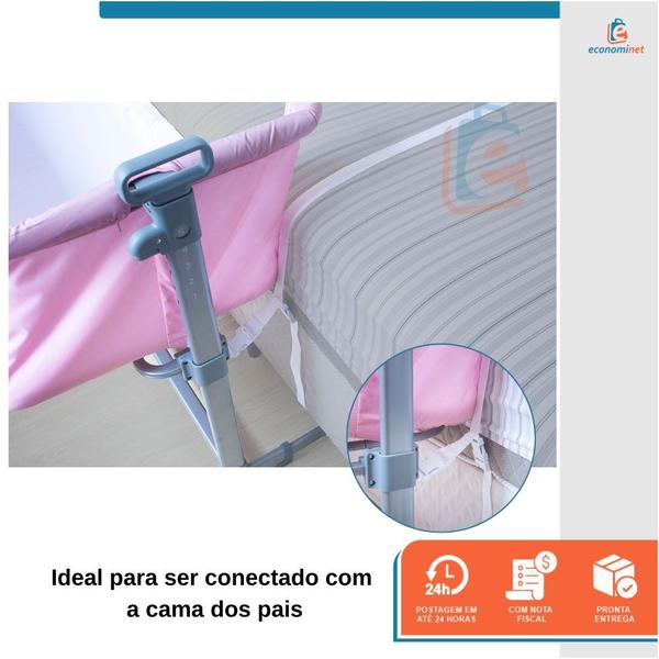 Imagem de Berço lateral acoplado side by side Co Slepeer Baby Style