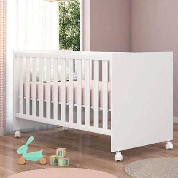 Imagem de Berço Mini Cama Americano Doce Sonho 1344 Branco 2v - Qmovi