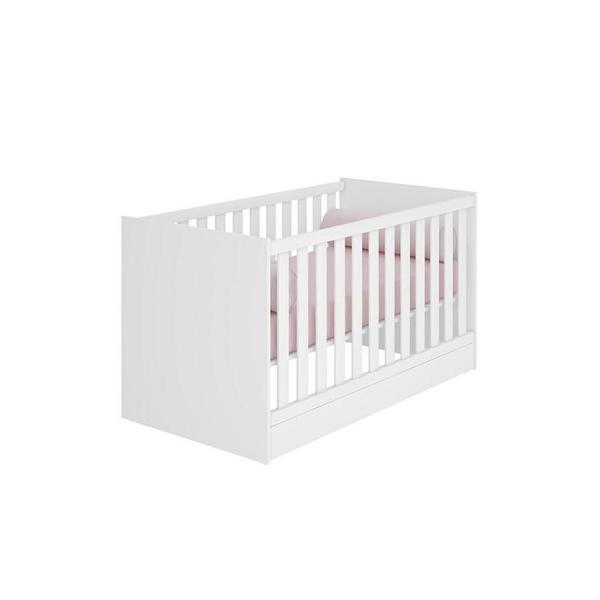 Berço Mini Cama Americano Doce Sonho Branco - Qmovi Imagem de Berço Mini Cama Americano Doce Sonho Branco - Qmovi