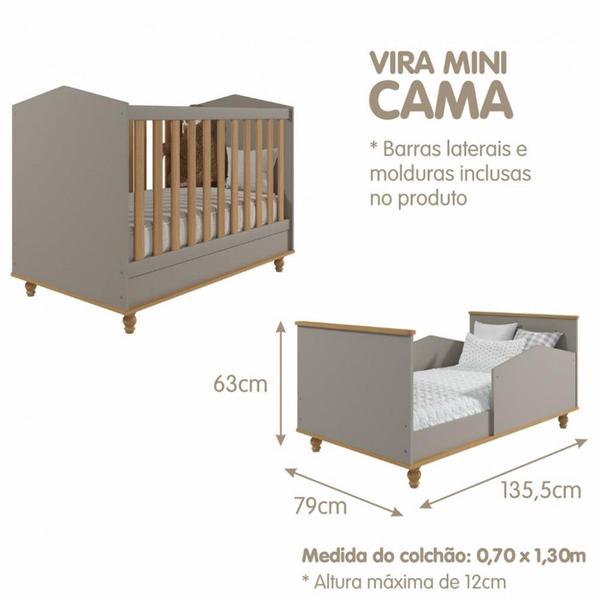 Imagem de Berço Mini Cama Americano Mimo Permobili