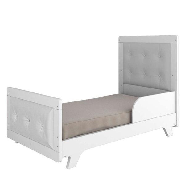 Imagem de Berço Mini Cama com Capitône Retrô 100% MDF Móveis Peroba