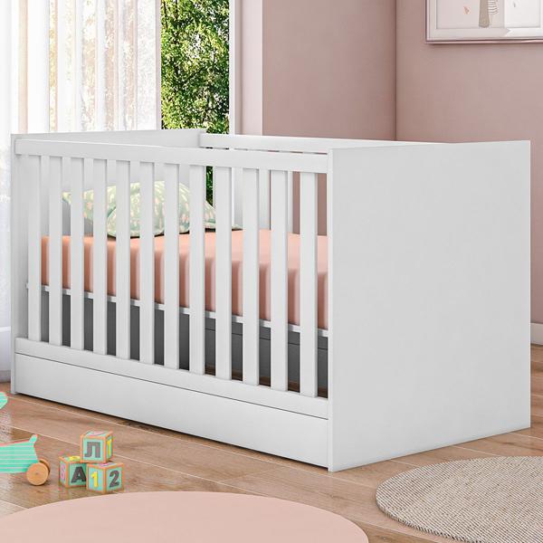 Imagem de Berço Mini Cama Doce Sonho Branco  - Qmovi