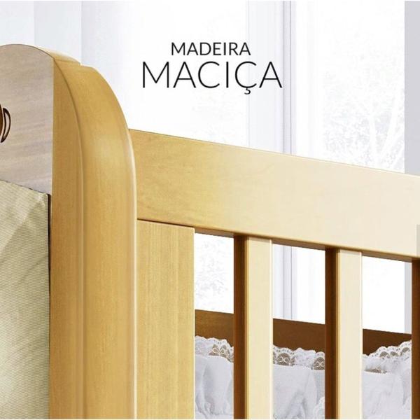 Imagem de Berço Mini Cama em Madeira Maciça Versailles