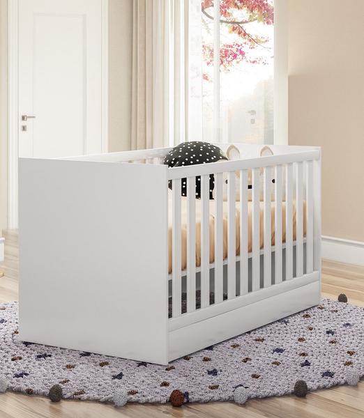 Imagem de Berço Mini Cama Encanto Branco Qmovi