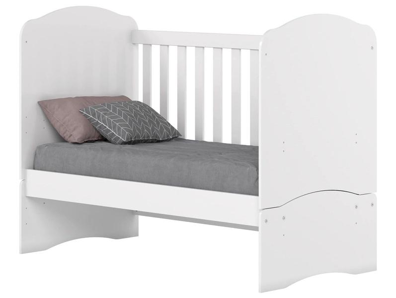 Berço/Mini Cama Grade Fixa 2 Níveis de Altura Henn - Bala de Menta