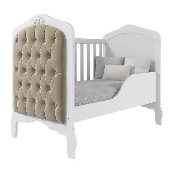 Imagem de Berço Mini Cama Harmonia com Capitonê - Permóbili Baby