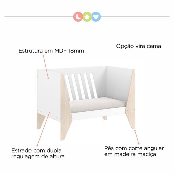 Imagem de Berço Mini Cama Hope Serpil Baby