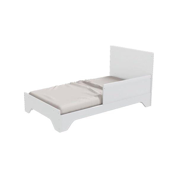 Imagem de Berço / Mini Cama Infantil Popy Retrô Branco Brilho - Peroba