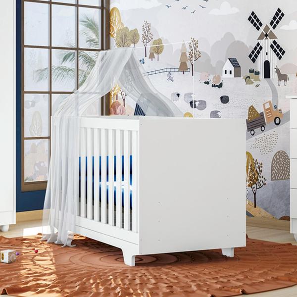 Imagem de Berço Mini Cama Life Tigus Baby Branco