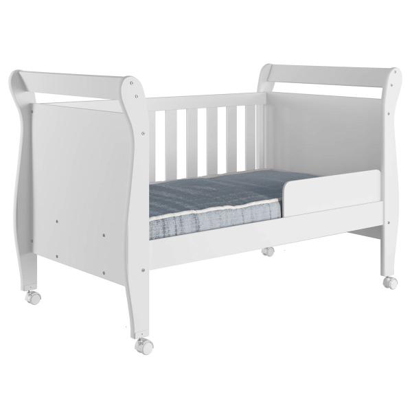 Berço Mini Cama Slim 100% Mdf Branco Tigus Baby Imagem de Berço Mini Cama Slim 100% Mdf Branco Tigus Baby