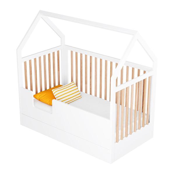 Imagem de Berço Montessoriano Casinha Com Colchão Coleção Wood Divicar