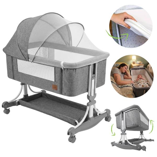 Berço Para Bebê Moisés Balanço Portátil CoBed Com Colchão até 50kg Pipdip