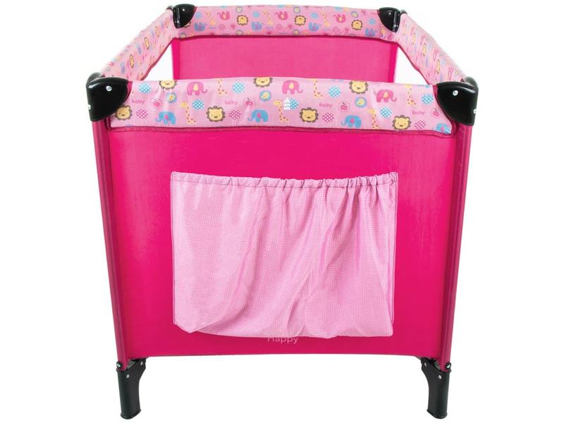 Berço Portátil Cosco Kids Happy - 2 Níveis de Altura 0 a 15kg Imagem de Berço Portátil Cosco Kids Happy