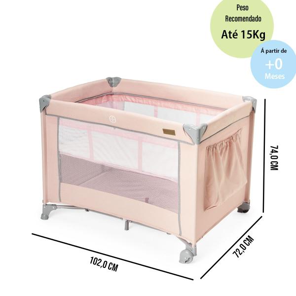 Imagem de Berço Portátil Infantil Cercado 0-15kg Lazy MaxiBaby