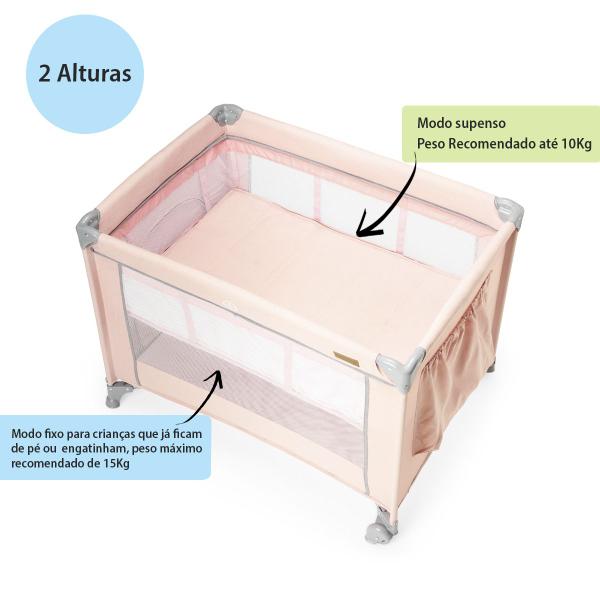 Imagem de Berço Portátil Infantil Cercado 0-15kg Lazy MaxiBaby