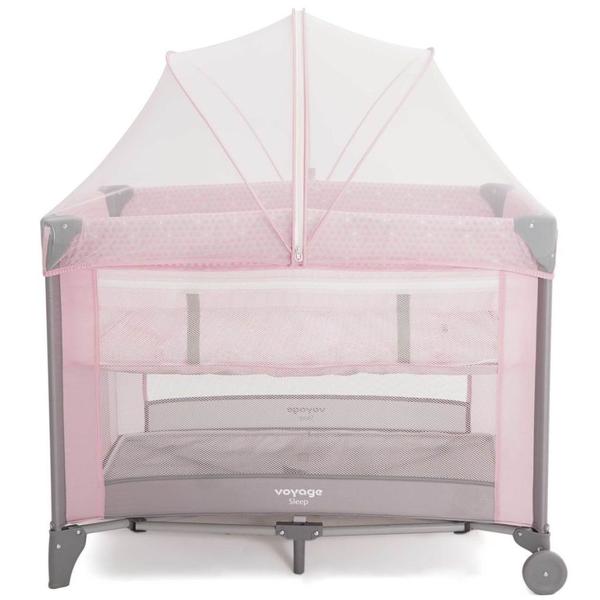 Imagem de Berço Portátil Sleep Rosa (0 a 18 Kg) - Voyage