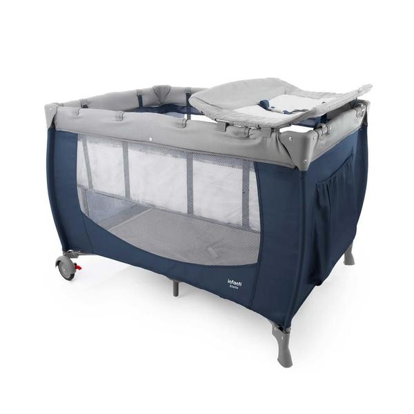 Imagem de Berço Portátil Stelle Infanti - Blue Cozy