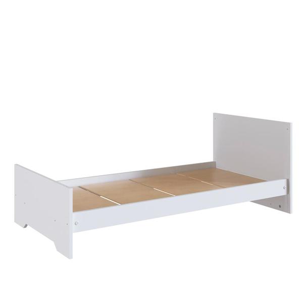 Berço Que Vira Cama E Sofá 3 Em 1 Com Colchão Branco 74 x 133 cm Aconchego Shop JM Imagem de Berço Que Vira Cama E Sofá 3 Em 1 Com Colchão Branco 74 x 133 cm Aconchego Shop JM