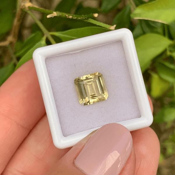 Imagem de Berilo Amarelo EmeraldCut 2,43ct