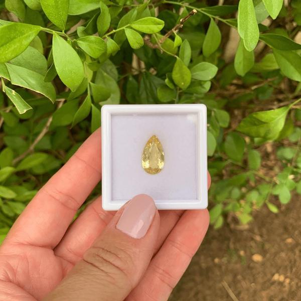 Imagem de Berilo Amarelo Gota 3,99ct