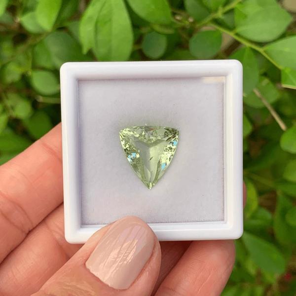 Imagem de Berilo Verde Trillion 6,59ct