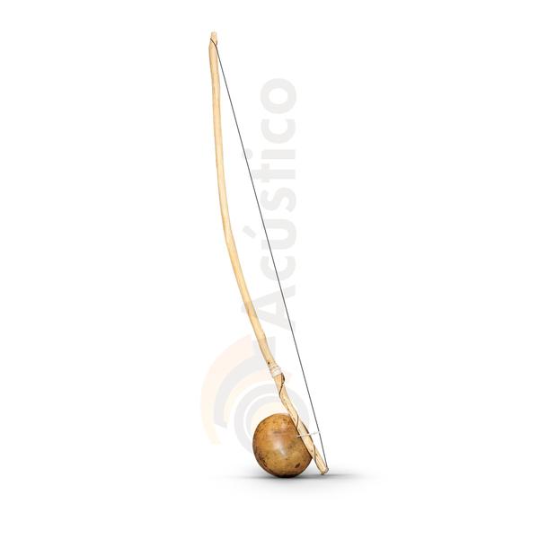 Imagem de Berimbau Biriba Original Baqueta Caxixi + Agogô de Castanha