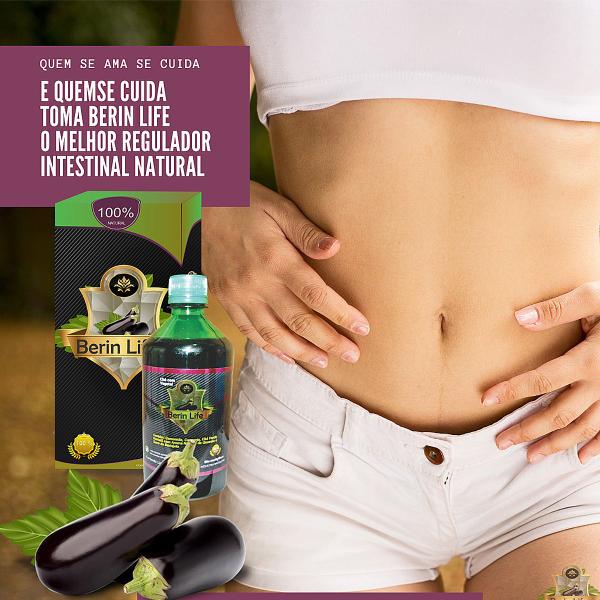 Imagem de Berin Life Suco De Beringela 500ml 100% Natural Concentrado