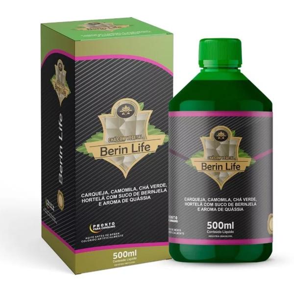 Imagem de Berin Life Suco De Beringela 500ml 100% Natural Concentrado