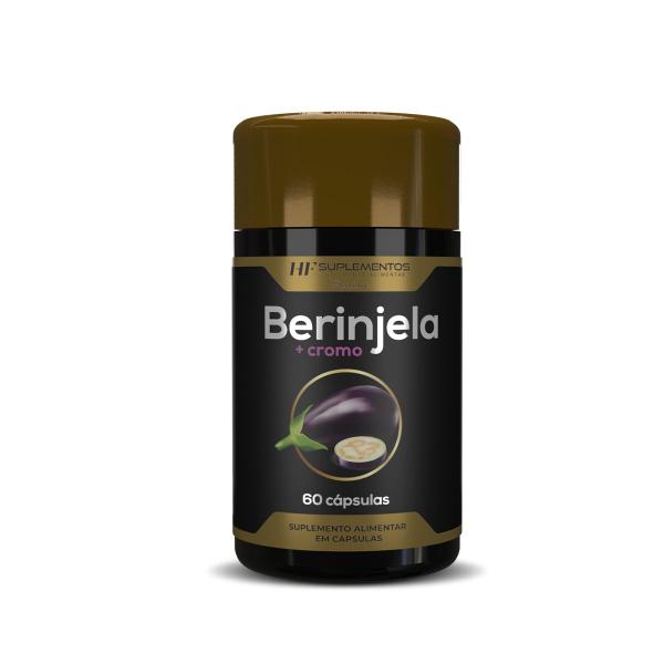 Imagem de Berinjela + cromo premium 1000mg 60caps hf suplements