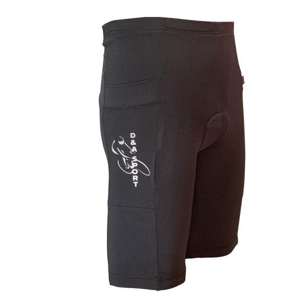 Imagem de Bermuda Bike Shorts Masculina Forro acolchoada de Espuma Ciclista Ciclismo Mtb, Dois Bolsos Laterais