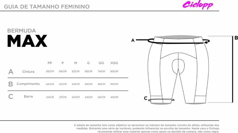 Imagem de Bermuda Ciclismo Ciclopp Max Feminina