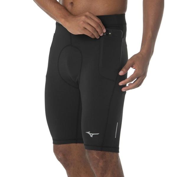 Imagem de Bermuda de Compressão Masculina Mizuno Pockets 3