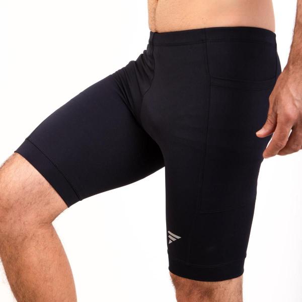 Imagem de Bermuda de Compressão Masculina para com Bolso Short Corrida