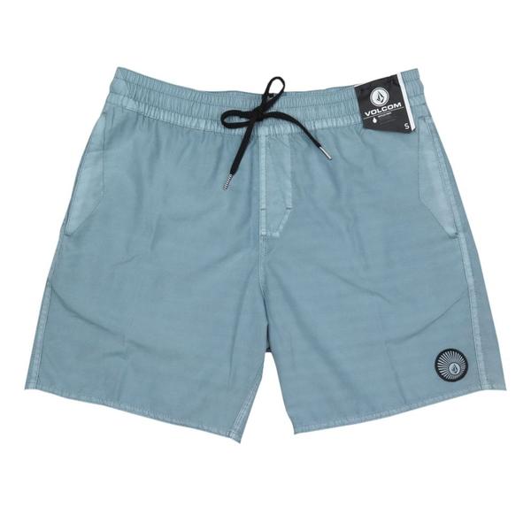 Imagem de Bermuda Elástico Volcom Center Trunk Blue