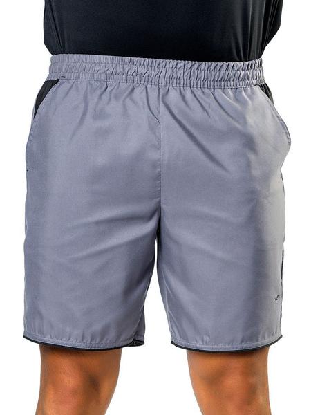 Imagem de Bermuda Elite Sports Wear Juvenil Masculina 34153 - Cinza e Preto