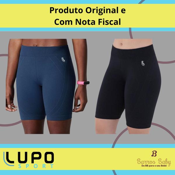 Imagem de Bermuda Feminina Lupo Sport Academia Original Seamless Dry 