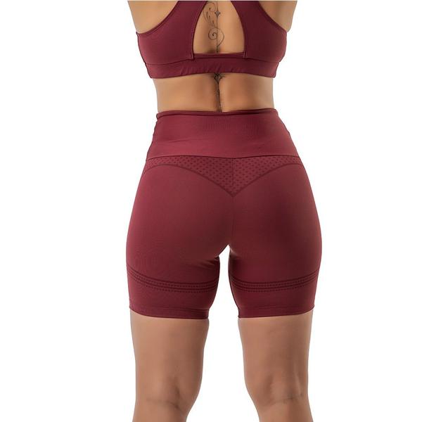 Imagem de Bermuda Fitness Fit Feminina Com Estampa Para Academia Corrida Dança Plus Size Tamanho Grande