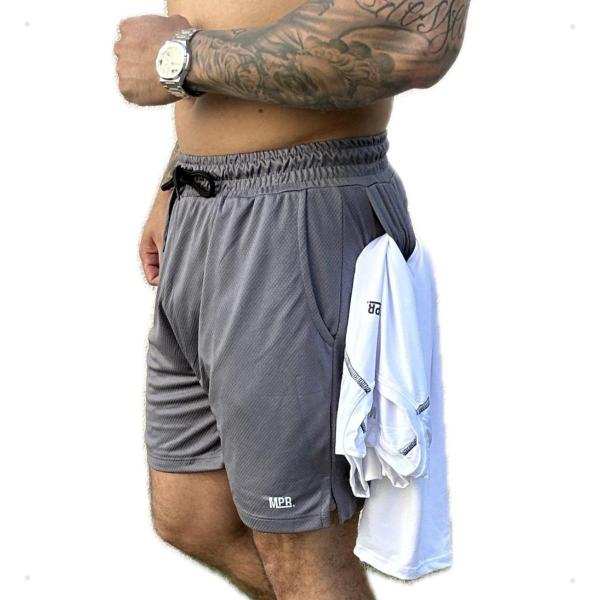 Bermuda Masculina Dry Fit Premium Treino Academia Shorts - MPR Imagem de Bermuda Masculina Dry Fit Premium Treino Academia Shorts