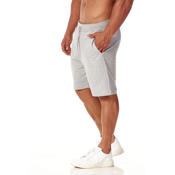 Imagem de Bermuda Moletom Masculina Estilosa Confortável Moda Verão Casual Ideal para Academia Esportes Lazer