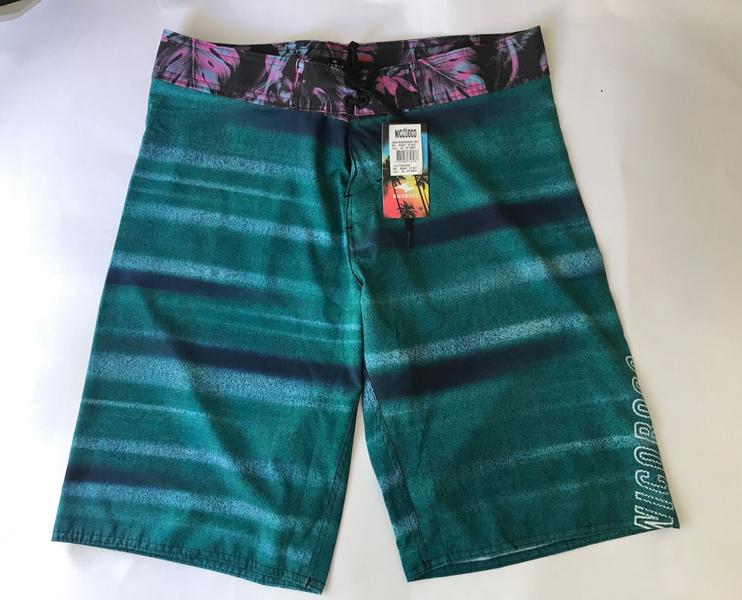 Imagem de Bermuda Nicoboco Boardshort Original masculina, Cor: Turquesa Ref: 43644