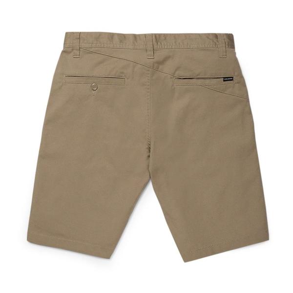 Imagem de Bermuda Passeio Volcom Frickin Modern Stretch Chino Bege