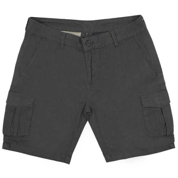 Bermuda Passeio Volcom Plus Size Bevel Cargo Chumbo Imagem de Bermuda Passeio Volcom Plus Size Bevel Cargo Chumbo