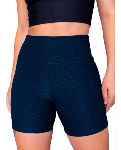 Bermuda Shorts Curto 3D Bolha Academia Cós Alto Fitness - Wild Imagem de Bermuda Shorts Curto 3D Bolha Academia Cós Alto Fitness