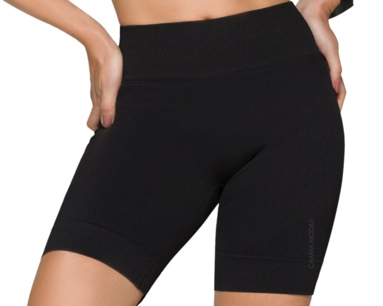 Imagem de Bermuda-shorts feminino modelador sem costura -qualidade top